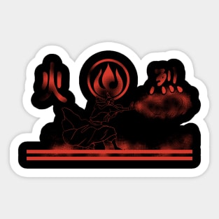 Roku Firebending Sticker